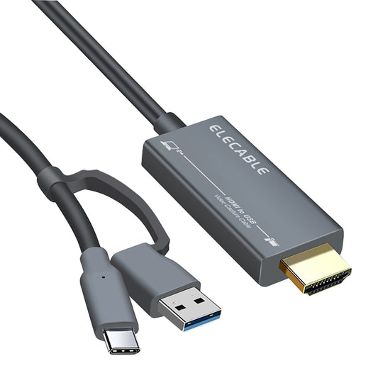 HDMI to USB/Type C Video Capture Adapter Cable