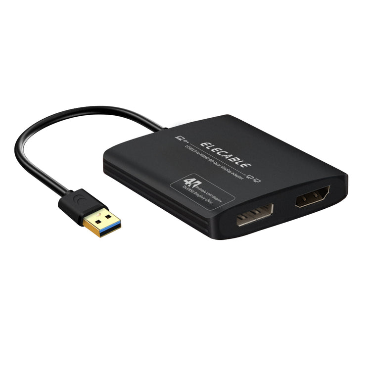 USB to HDMI DisplayPort Adapter 4K@60Hz – ELECABLE